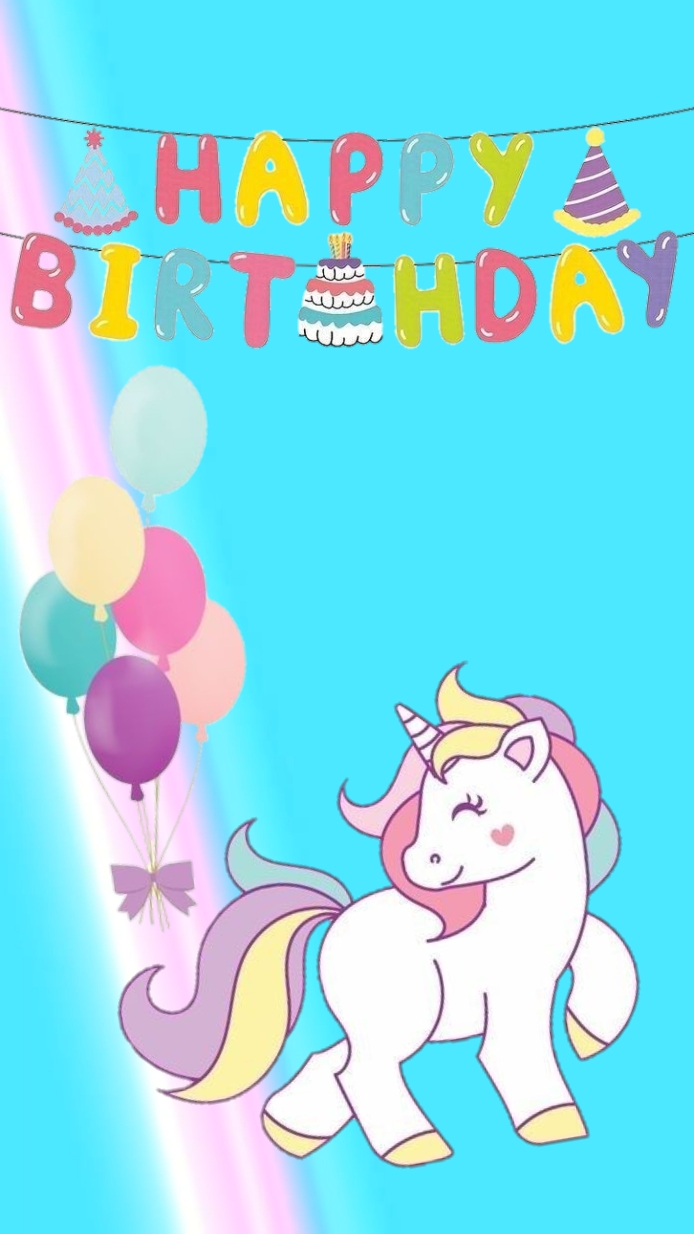 Geburtstag| Einhorn 