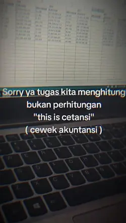Sorry ya tugas kita 