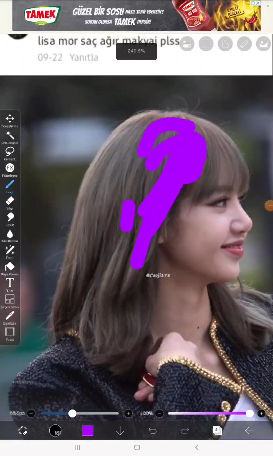 isteği yaptım başka?