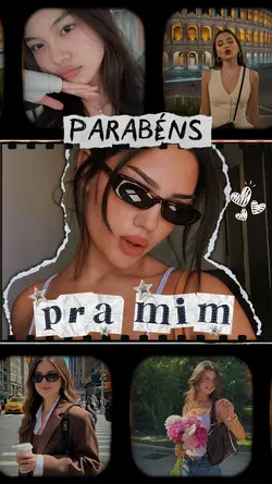 parabéns pra mim