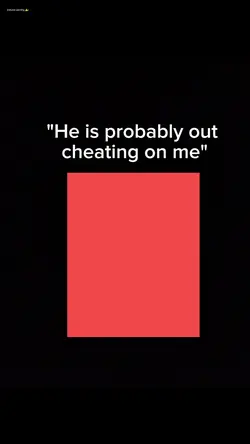 he prolly cheating