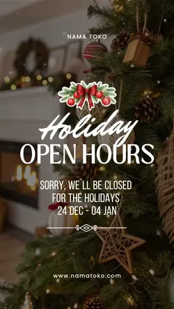 holiday open hours
