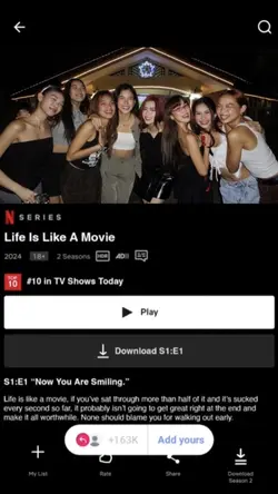 life is like a movie