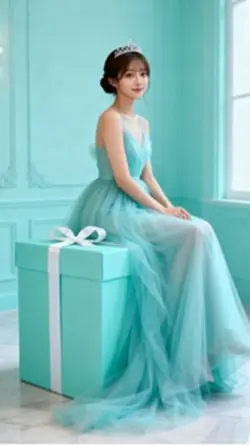 ティファニーブルー🩵風AI