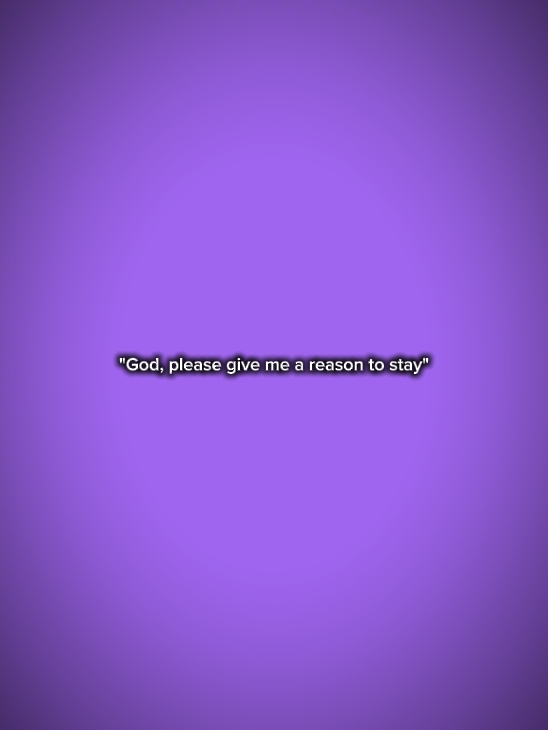 reason to stay 