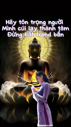 thành tâm lạy Phật