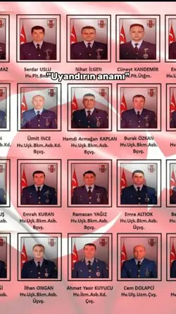 20 şehidimizin ansna