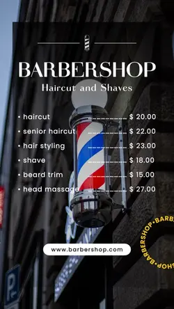pricelist barbershop