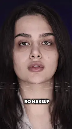Makeup and no makeup