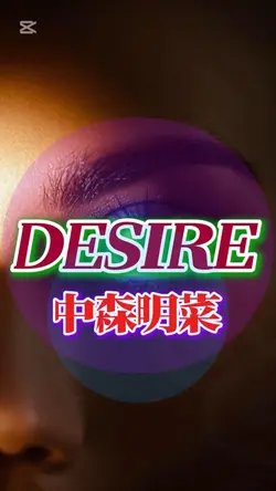 DESIRE/中森明菜