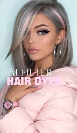AI FILTER PINK HAIR