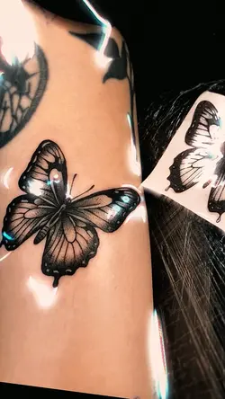 1รูปButterfly tattoo🦋