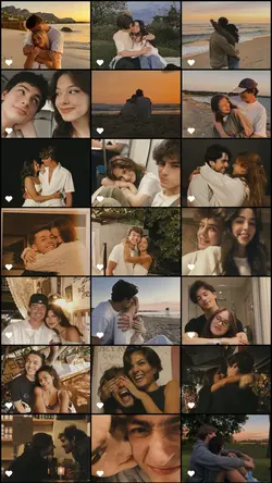 21 pics grid collage