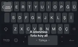 istek alıyoeunm