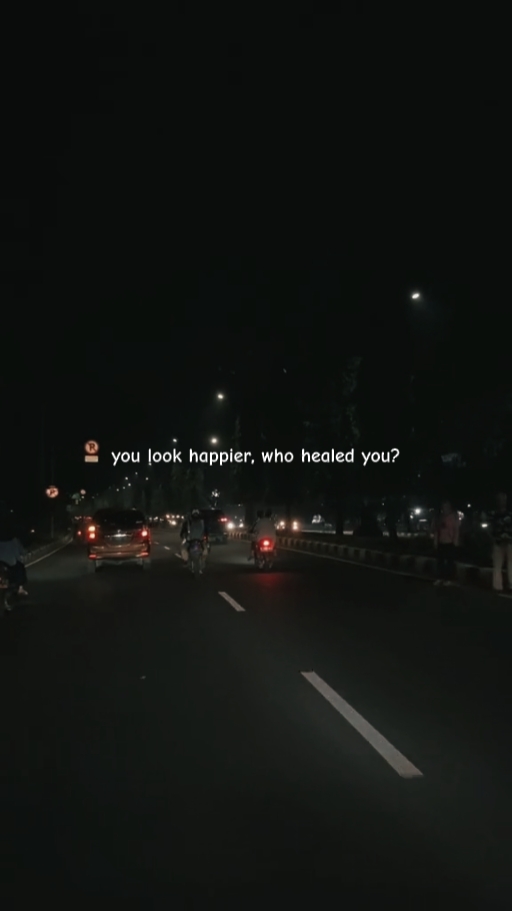 you look happier