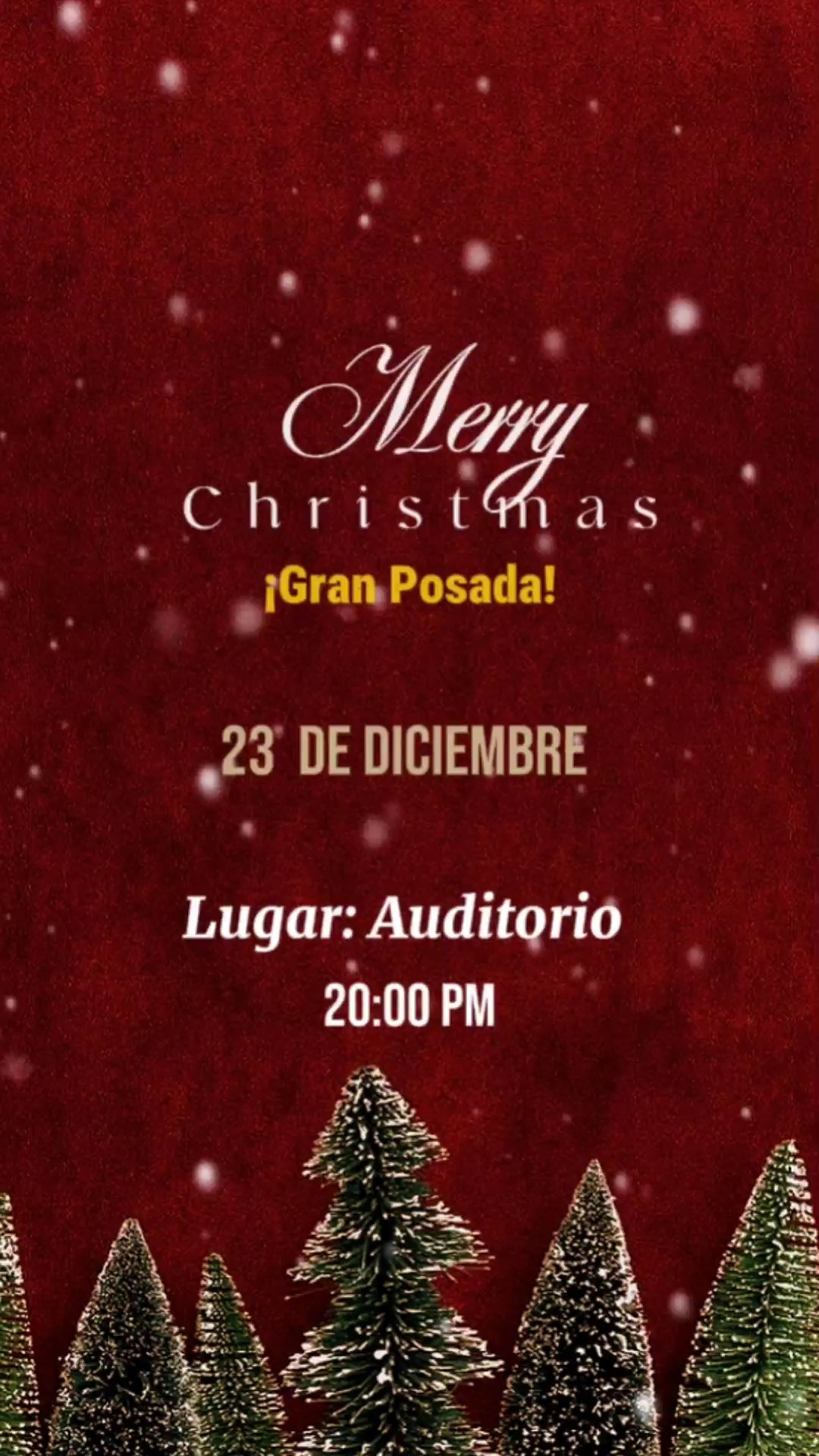 Invitación Navideña 