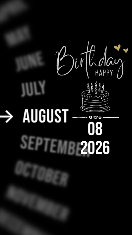 BDAY SON 08 AUGUST 