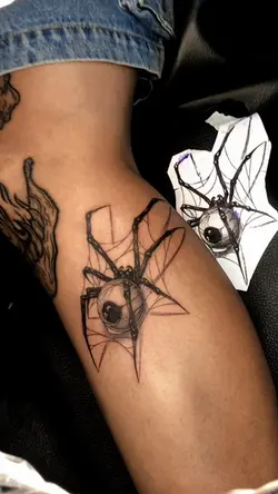 รอยสักแมงมุม 8คลิป 🕷️🔥