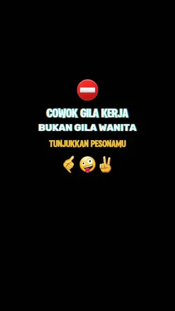 cowok gila kerja