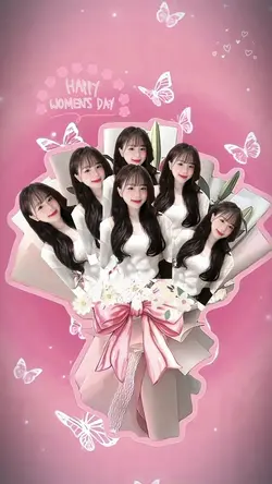 GHÉP ẢNH BÓ HOA 8/3