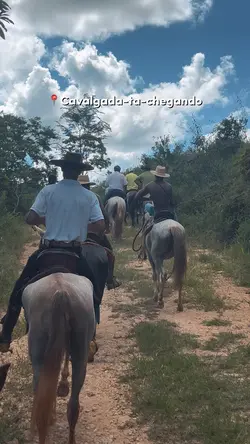 Cavalgada tá chegand