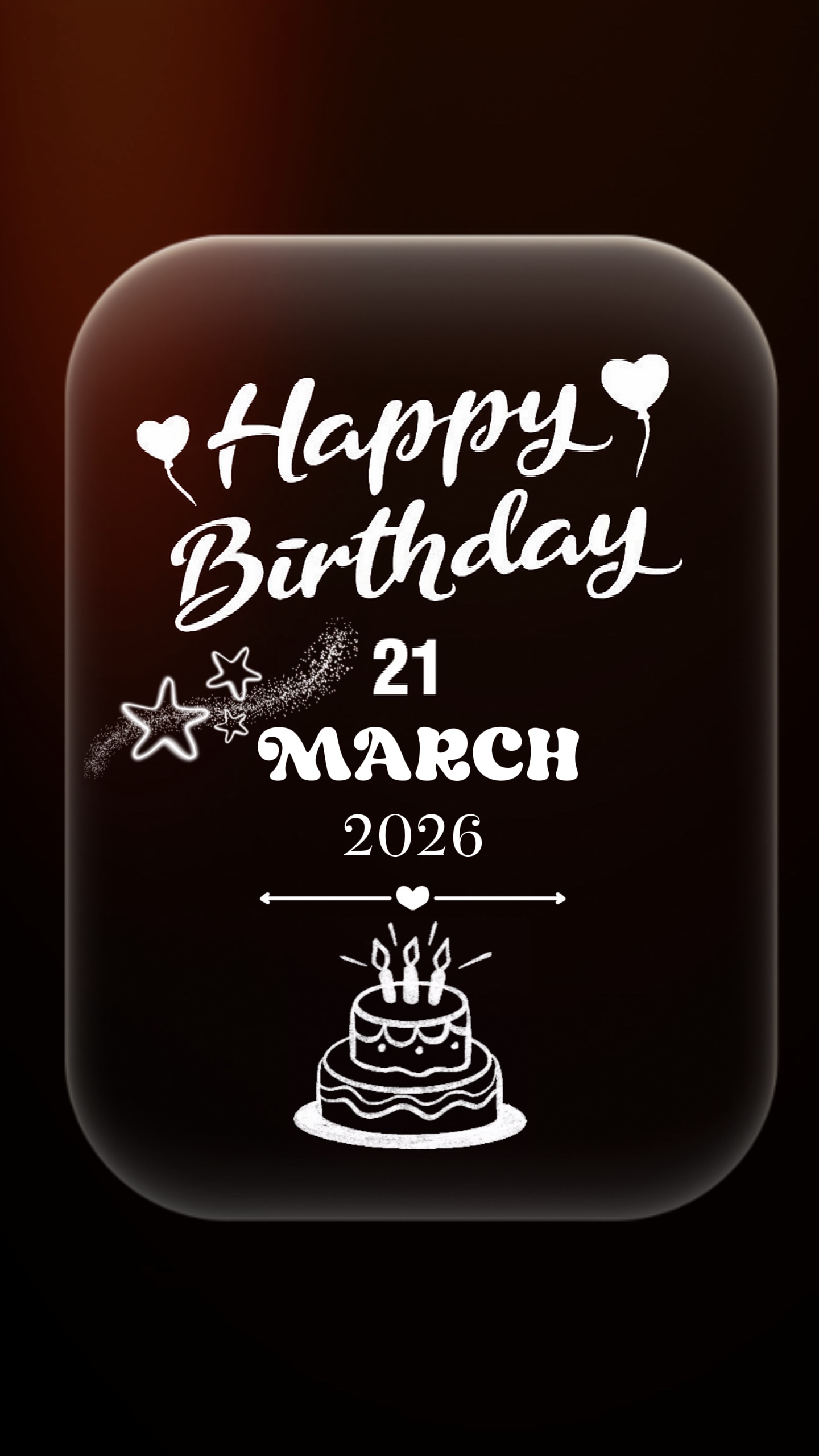 ANNIVERSAIRE DU 21 MARS