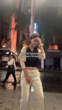just be yourself 