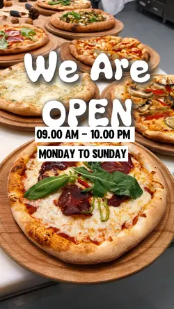 We Are Open Pizza