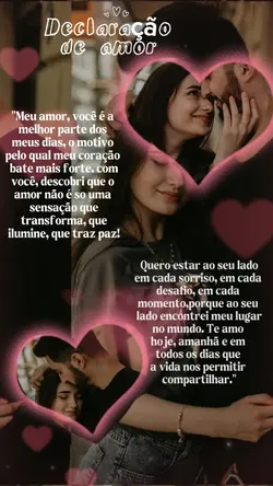 Declaração de Amor
