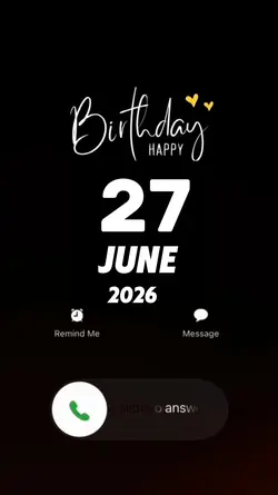 Hbd 27 June 2026 