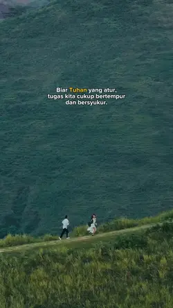 biar Tuhan yang 