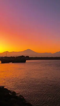 video sunset estetik