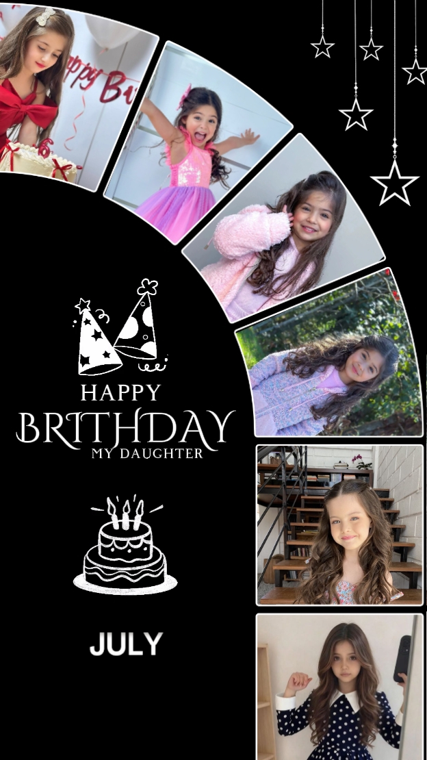 B 'day meine Tochter