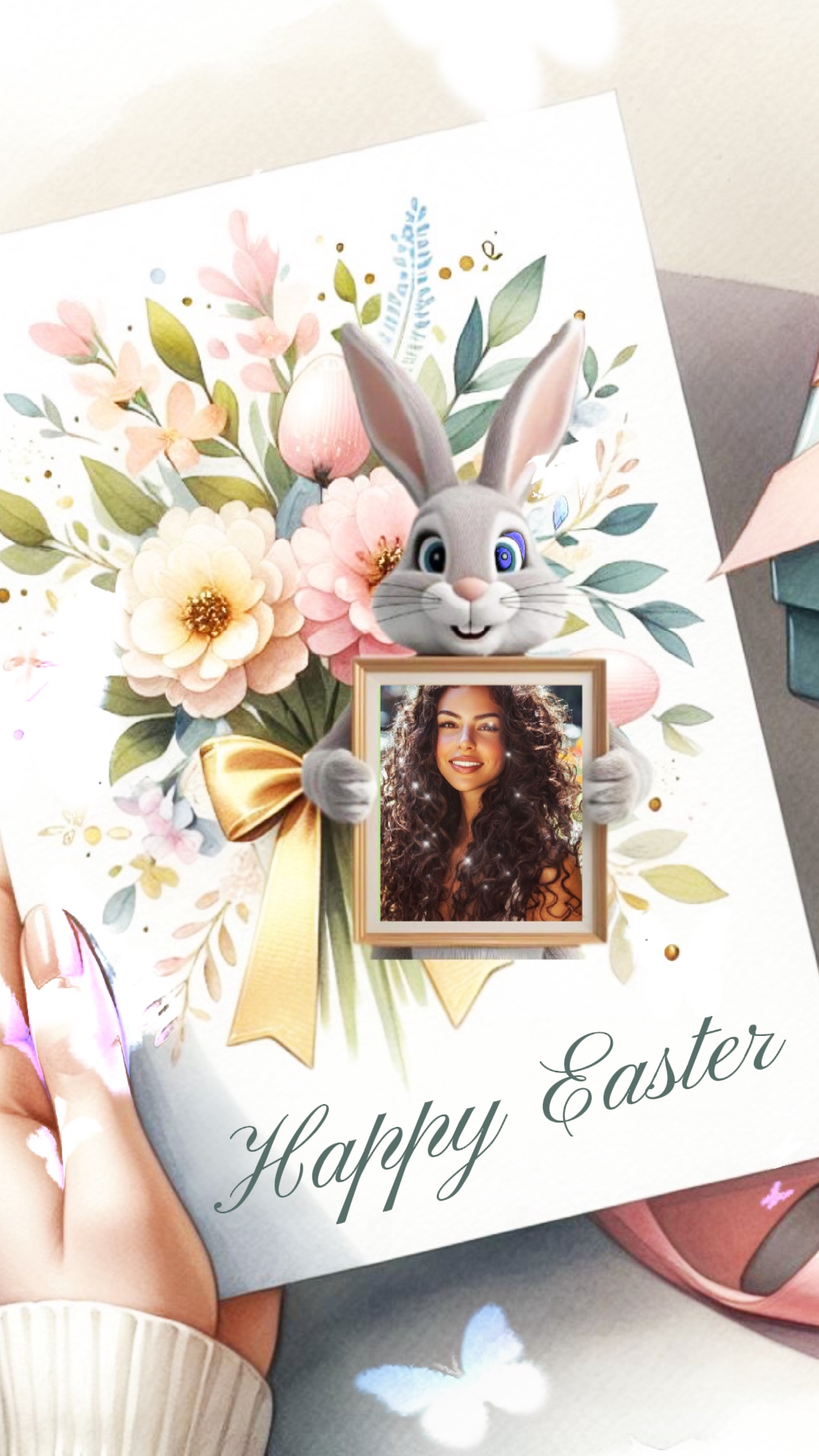 Tarjeta postal de Pascua
