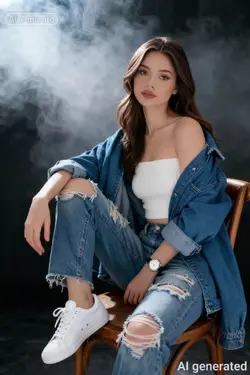 model photoshoot