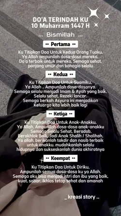 Doa 10 Muharram