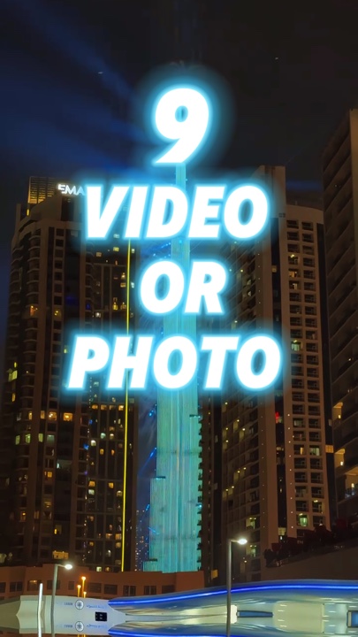9 video or photo 