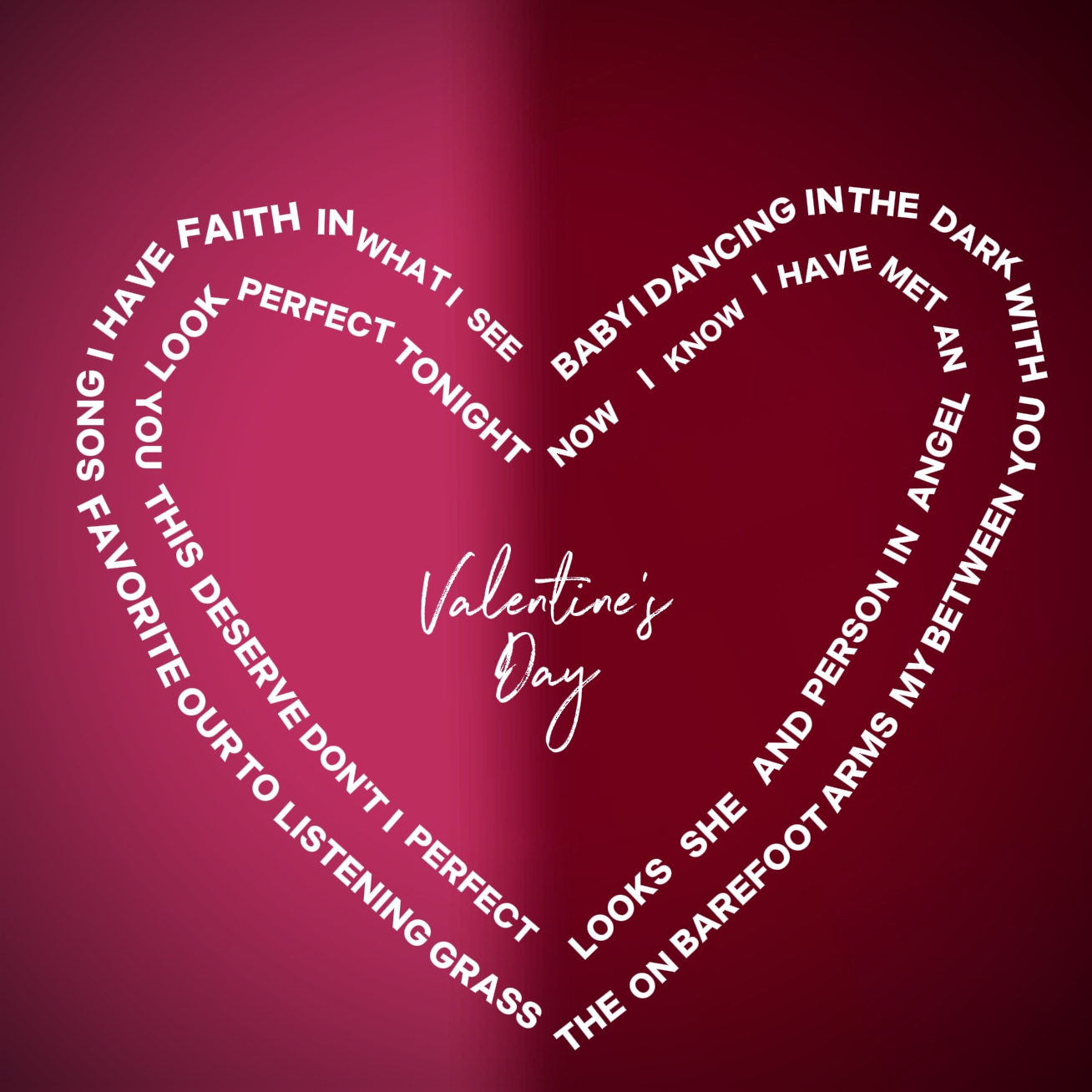 HAPPY VALENTINE'S 