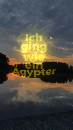 ichgingwieeinÄgypter