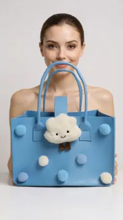 Cute Blue Bag