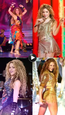 colagem Shakira