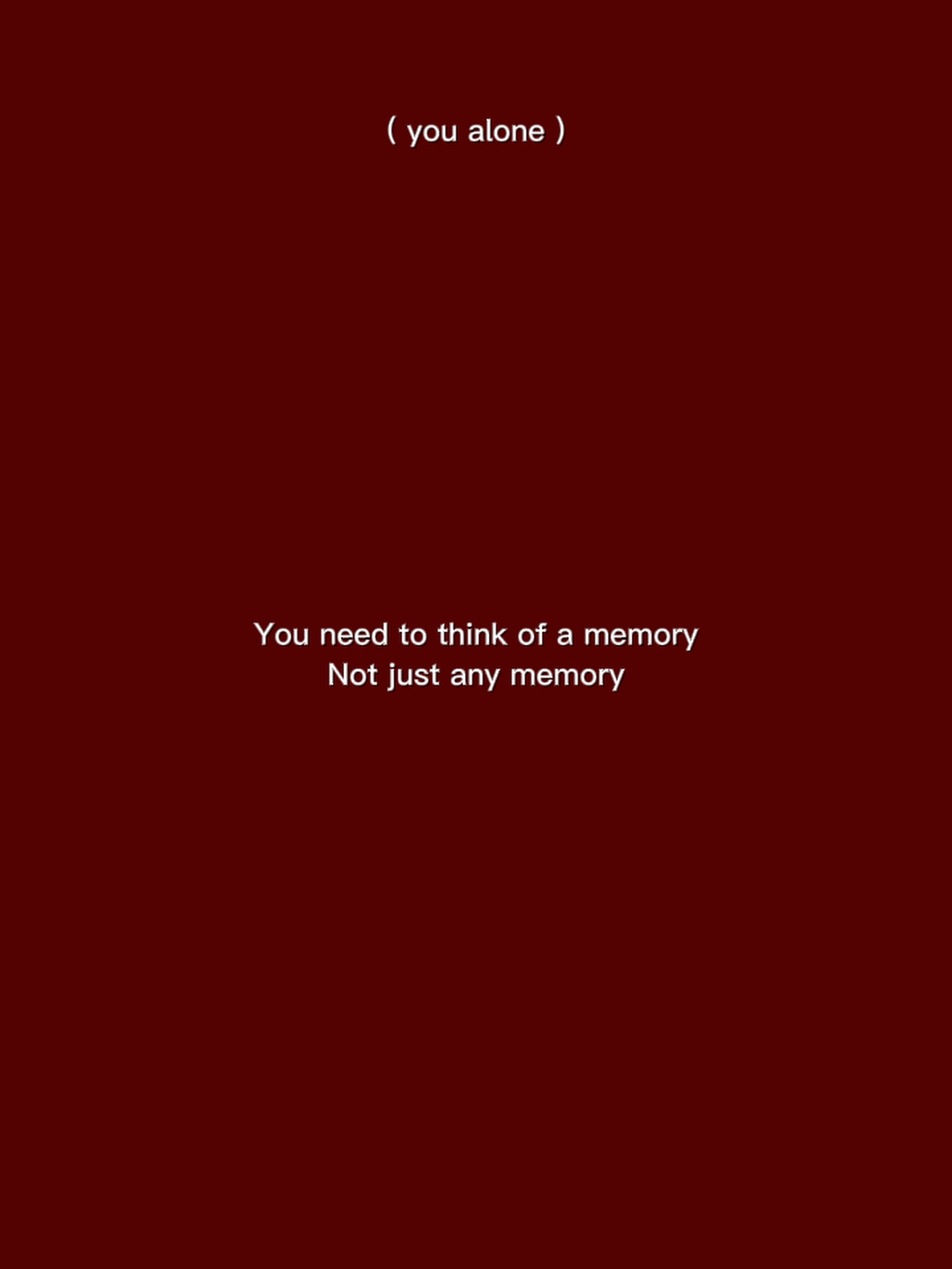 A happy memory 