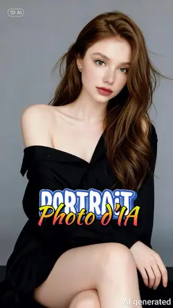 Portrait photo d’ia