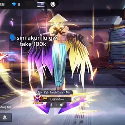 sini akun lu 100k