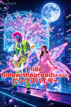 hideピンクスパイダー歌詞動画