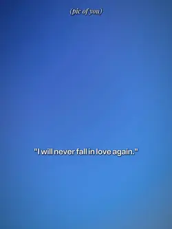iWillNeverFallinLove