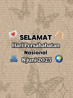 HARI PERSAHABATAN 
