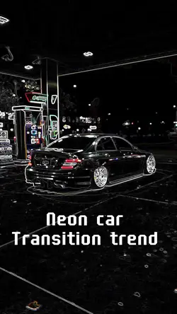 Neon car trend 
