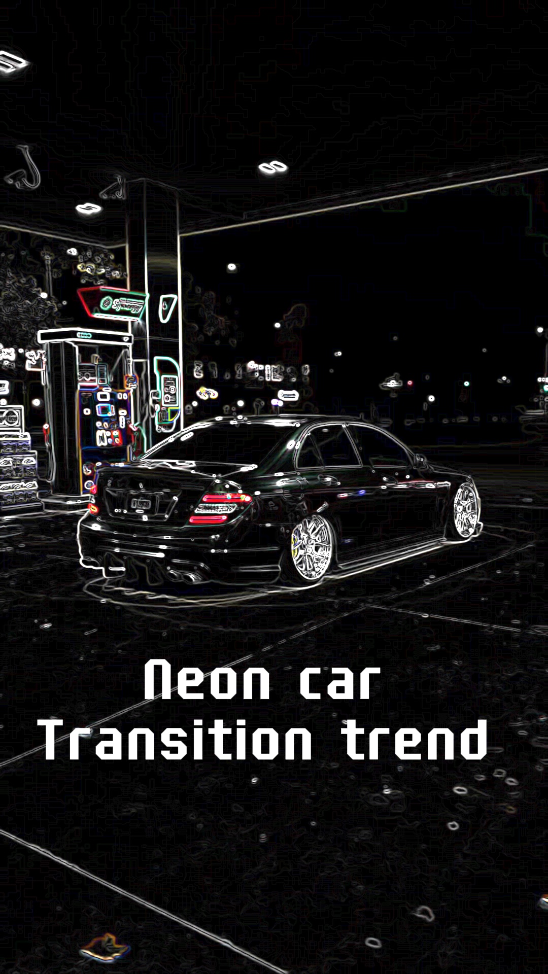 Neon araba trendi 