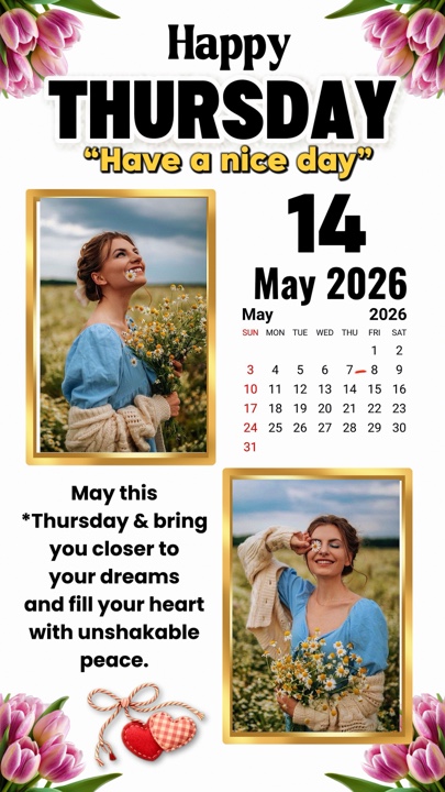 Jueves 14 de mayo de 2026